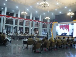 Gubernur Lampung Ikuti Pertemuan Tentang Pengendalian Inflasi Daerah