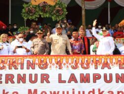 Gubernur Arinal Tebar 1 Juta Benih Ikan di Sungai Tulang Bawang