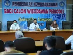 Unila Gelar Pembekalan Kewirausahaan bagi Calon Wisudawan Periode I