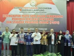 Mewakili Gubernur, Kadis Kominfotik Provinsi Lampung Buka Kegiatan Peningkatan Mutu SDM dalam Pemahaman P3SPS