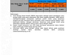 Ini Besaran Prime Lending Rate Bank Lampung Periode 30 Juni 2022