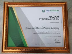 Arinal Terima Penghargaan dari BPJS Kesehatan