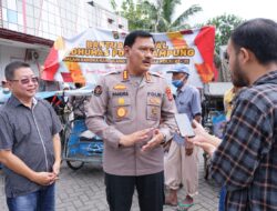 Hari Jadi Humas Polri ke-71, Humas Polda Lampung Gelar Baksos