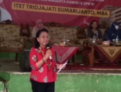 GERMAS, Anggota DPR RI bersama Kemenkes gelar vaksin dan Sosialisasi UUD Bidang Kesehatan di Lampung Timur