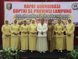 Riana Sari Arinal Buka Rapat Koordinasi  GOPTKI se-Provinsi Lampung
