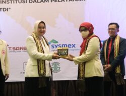 Ketua PMI Lampung Hadiri Pelantikan Pengurus PDTDI Cabang Lampung