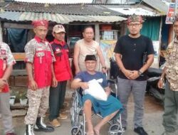 Ke-33 Kalinya GML Metro Berikan Kursi Roda Warga Mulyojati