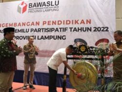 Gubernur Arinal : Langkah Strategis Mengembangkan Pengawasan Pemilu Partisipatif dengan Melibatkan Seluruh Lini Masyarakat