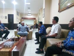 Kadis Kominfotiksan Pesawaran Kungker ke IIB Darmajaya Bandar Lampung