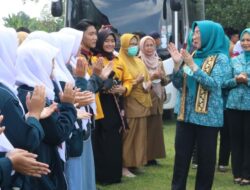 TP PKK Provinsi Lampung  Kunker di Kabupaten Lampung Tengah