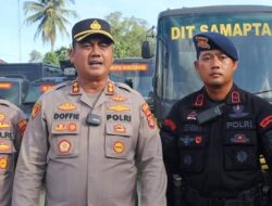Polres Lampung Tengah Tetapkan 7 tersangka dari 8 Orang yang Diamankan Tim Gabungan