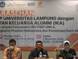 FISIP dan IKA FISIP Gelar Sarasehan Pencapaian IKU