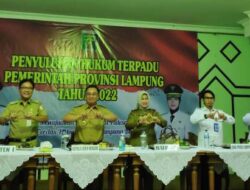Pemprov Lampung Gelar Penyuluhan Hukum Terpadu di Tulangbawang