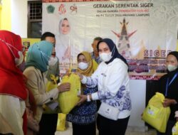 Peringatan Hari Ibu ke-94 dan AIDS se-Dunia, LKKS Lampung Serahkan  Bantuan Program SIGER