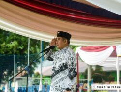 Bupati Dendi Hadiri Upacara Peringatan Hari Guru Nasional dan HUT PGRI ke-77