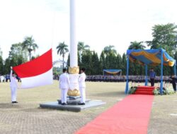 Pemprov Lampung Peringati Hari Bhakti PUPR Ke-77, Fahrizal jadi Pembina Upacara