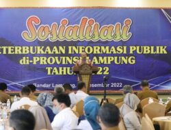 Wakili Gubernur, Sekdaprov Fahrizal Buka Sosialisasi Keterbukaan Informasi Publik Tahun 2022
