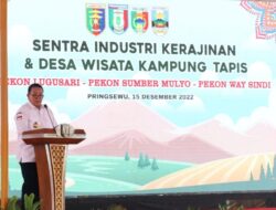 Gubernur Arinal Canangkan Tiga Desa di Lampung Sebagai Sentra Industri Kerajinan dan Desa Wisata Kampung Tapis