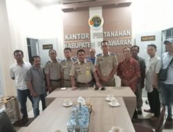Kepala Kantor BPN Pesawaran Respon Positif Keinginan Warga Terkait Sertifikat Tanah