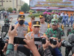 Polda Lampung Tambah 255 Personil Back Up Ops lilin Krakatau 2022