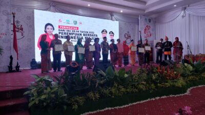 Gubernur Arinal Terima IPIMTI Award  pada Acara Puncak Peringatan  Hari Ibu