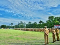 Sekdaprov Lampung Pimpin Apel Perdana Tahun 2023