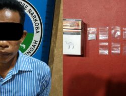 Ecerkan Shabu di Kampung Tetangga, Seoang Warga di Ringkus Polisi.
