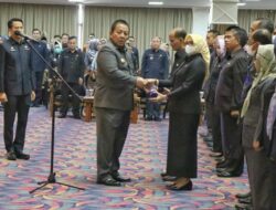 Gubernur Arinal Lantik dan Ambil Sumpah Jabatan 105 Pejabat Administrator dan Pejabat Pengawas