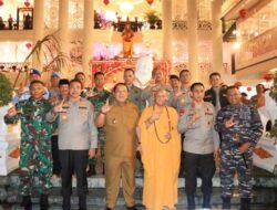 Gubernur Arinal Bersama Forkopimda Tinjau Tempat Ibadah Vihara