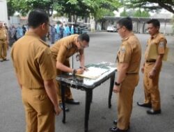 Jelang Pemilu, Pegawai DPRD Metro Ikrar Netralitas ASN