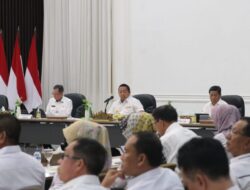 Gubernur Arinal Pimpin Rakor Pengendalian Inflasi Daerah Bersama Forkopimda dan Pemerintah Kabupaten / Kota se-Lampung