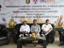 Ketua DPRD Lampung Bicara Tentang Olahraga, Ini Katanya