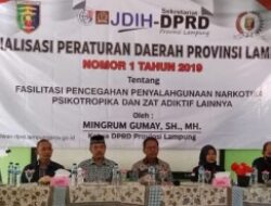 Perangi Narkoba, Ketua DPRD Lampung Gandeng Komnas PA dan BNN Sosialisasikan Perda di Lamteng