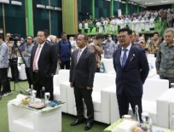 Gubernur Arinal bersama Menko Polhukum Hadiri Pengukuhan Prof Taruna Ikrar Sebagai Guru Besar Famakologi di Malahayati