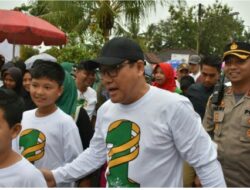 Peringati 1 Abad NU, Walikota Metro Ikuti Jalan Sehat