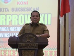 Gubernur Arinal Djunaidi Buka MUSORPROV Ke XII KONI Lampung