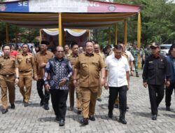 Gubernur Arinal Lakukan Ground Breaking Pembangunan Gelanggang Olahraga PKOR Way Halim