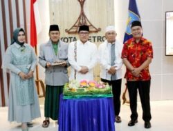 2 Tahun Pimpin Metro, Walikota dan Wakil Walikota Metro Gelar Doa Bersama
