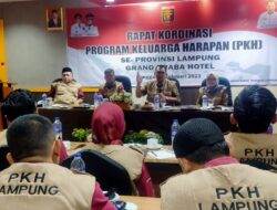 Tingkatkan Sinergitas, Dinsos Lampung Gelar Rakor Bareng PKH