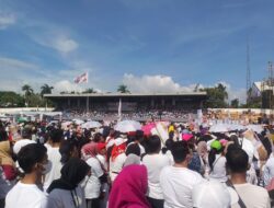 Pecah! 30 Ribu Masyarakat Lampung Ikuti Jalan Sehat Bersama Partai Gerindra