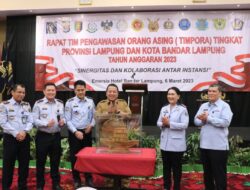 Gubernur Arinal Buka Rakor Tim Pengawasan Orang Asing Tingkat Provinsi Lampung