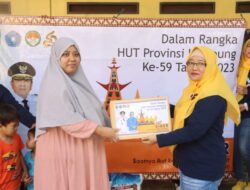 Dharma Wanita Dinas Kominfotik Provinsi Lampung Gelar Jumat Berkah
