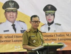 Sekdaprov Buka Rakor Pemanfaatan Redistribusi Tanah Objek Reforma Agraria di Dalam Penataan Akses di Lampung