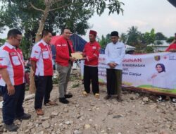PMI Provinsi Lampung Serahkan Bantuan Donasi Masyarakat Lampung  Untuk Warga Terdampak  Gempa Cianjur