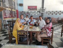 Pengurus DPC PJS Beltim Timba Ilmu Menembus Informasi Badan Publik dari Komisioner KI Babel