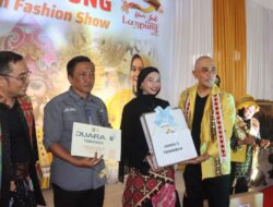 Lomba Fashion Show Dalam Rangka HUT Ke-59 Provinsi Lampung Berlangsung Meriah