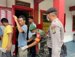 Lapas IIB Gunung Sugih Gelar Razia Gabungan Blok Hunian WB