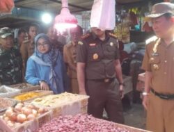 Jelang Ramadhan, Bupati Sidak Pasar