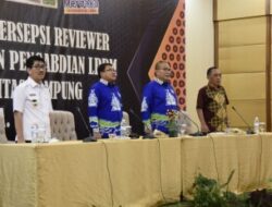 LPPM Unila Adakan Pelatihan dan Penyamaan Persepsi Reviewer