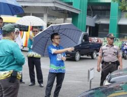 Warek BUK Monitoring Kendaraan Operasional dan Dinas Unila